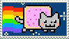 nyan cat stamp